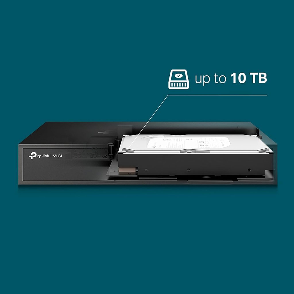 TP-Link GRAVADOR DE VIDEO DIGITAL PARA SEGURANÇA 8 CANAIS VIGI NVR1008H - Miniatura 4