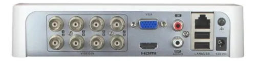 Gravador de Vídeo DVR 8 Canais Hikvision DVR-108G-K1 Gravação 5MP H.265 Pro+ Multi-HD 1080p Monitoramento Remoto - Miniatura 5