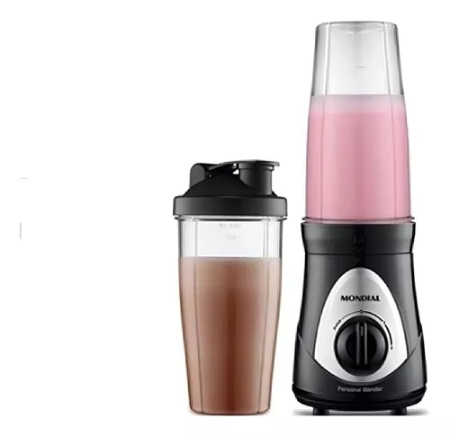 Liquidificador Portátil 750ml Personal Blender Mondial Cor Preto - Miniatura 4