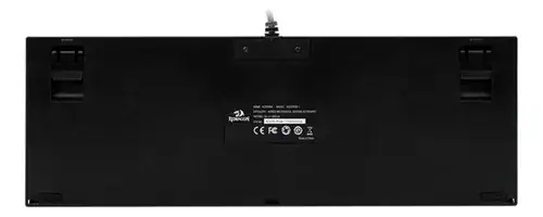 Teclado gamer Redragon Kumara QWERTY Outemu Black português Brasil cor preto com luz RGB - Miniatura 3