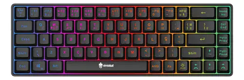 Teclado Gamer Evolut Fay Eg211 60% - Miniatura 2