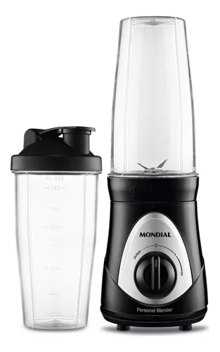 Liquidificador Portátil 750ml Personal Blender Mondial Cor Preto - Miniatura 6
