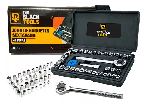 Jogo de Ferramentas 169 Peças com Maleta e Furadeira Parafusadeira Sem Fio 12V TB-12E - Miniatura 4