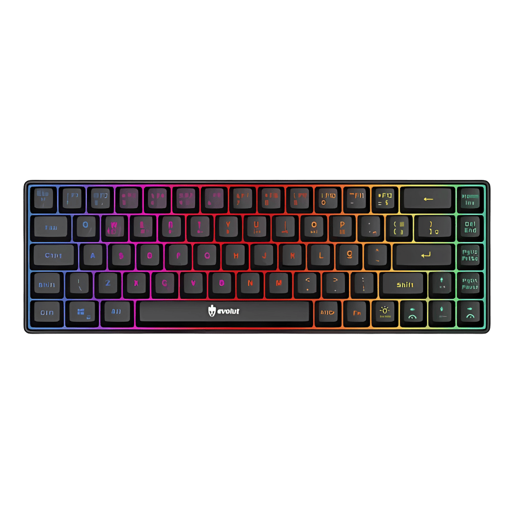 Teclado Gamer Evolut Fay Eg211 60%