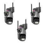 Kit 3x Câmera de Segurança P11 EKS Wi-Fi 4K: Duas Lentes  | Leve 3 Pague 2 - Miniatura 1