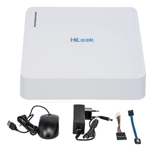 Gravador de Vídeo DVR 8 Canais Hikvision DVR-108G-K1 Gravação 5MP H.265 Pro+ Multi-HD 1080p Monitoramento Remoto - Miniatura 3